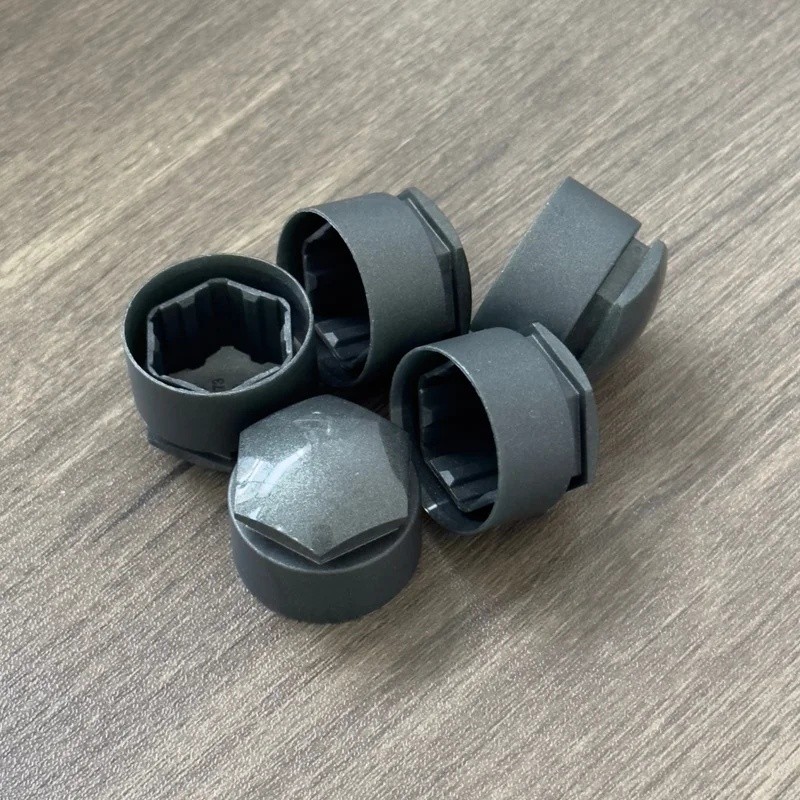 Ly 1PCS ล้อล็อค Lug Bolt Center Nut ฝาครอบสําหรับ Audi A3 A4 Q7 R8 8WD 601 173 8W0 601 173