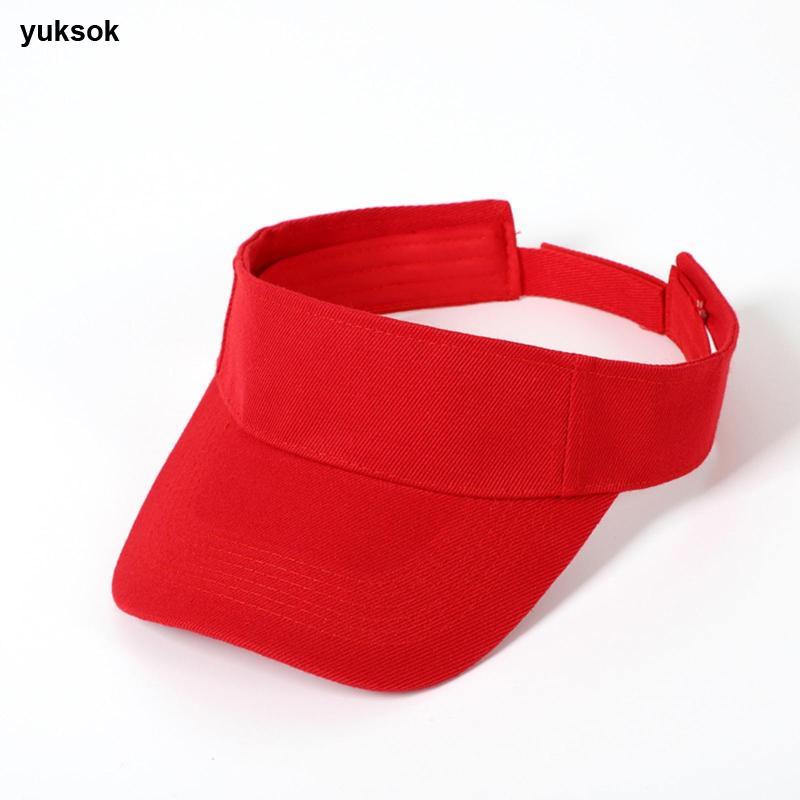 Yuksok Visor Hat Sporty Visor Cap Curved Brim สบายสําหรับนักกอล์ฟ วิ่ง