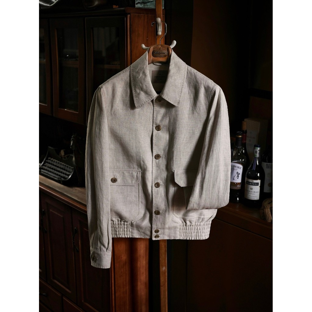 คุณโมเระเอเล成衣 | Linen A2 Bomber Jacket  麻A2iorg
