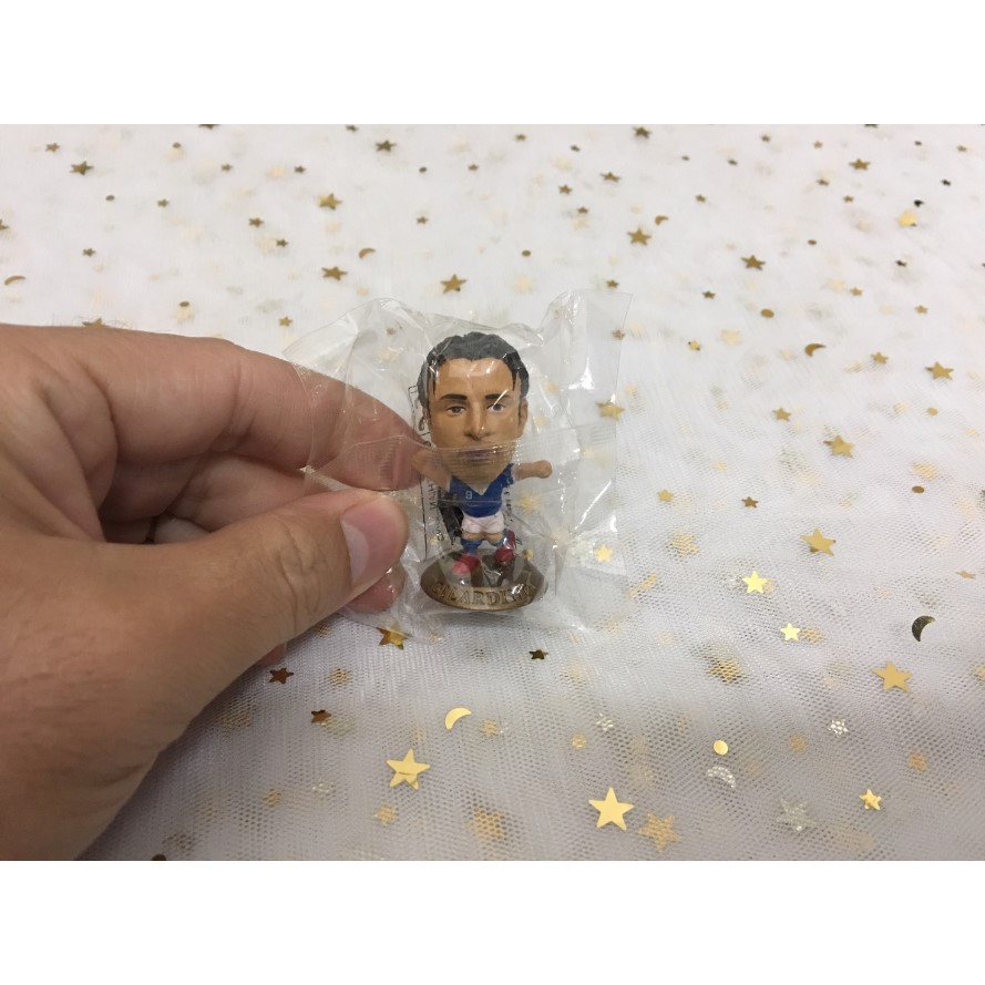 MicroStars Italy Giladino Football Star Doll Figure Model Gold 7093 (กระเป๋าเดิม)