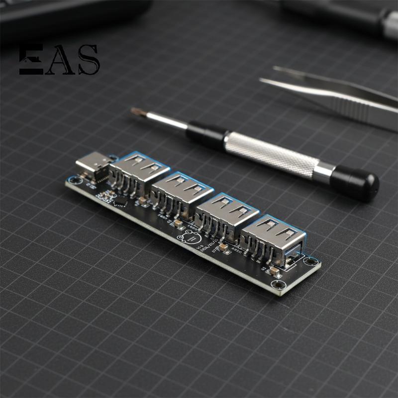 [EA] Universal 4 พอร์ต USB Hub CH334 USB 2.0 อินเทอร์เฟซ Extender สําหรับแล็ปท็อปพีซีประสิทธิภาพที่ม