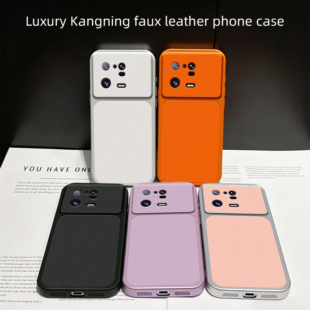 สําหรับ Xiaomi 13 สําหรับ Xiaomi 13 Pro สําหรับ Xiaomi 13 Pro ปลอกหนัง PU หรูหราเลนส์ปกป้อง Matte หน