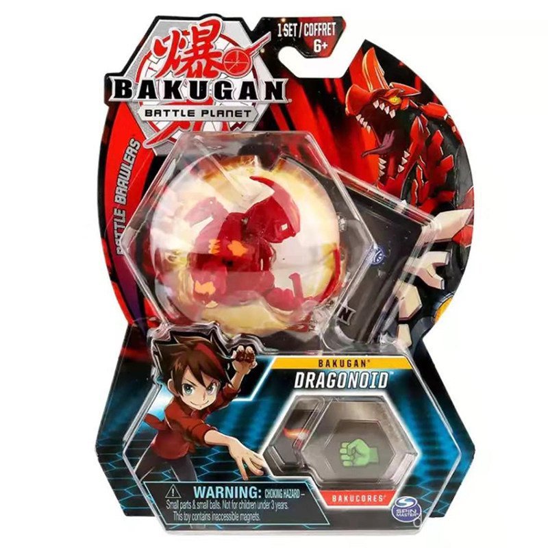 ของแท้ Bakugan Star Contest Bakugan Boy Bakugan Fire Unicorn Dan Dark Double-Headed Blast Mantis