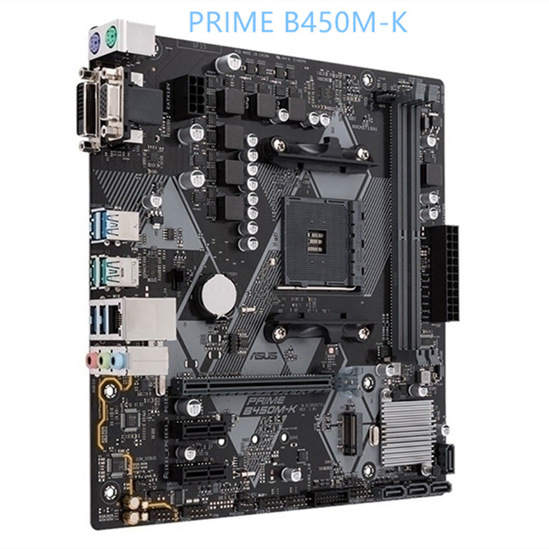 [มือที่สอง] Asus/Asus PRIME X470-PRO B350 B450 เมนบอร์ด X570 เมนบอร์ด R3 R5 R7 R9