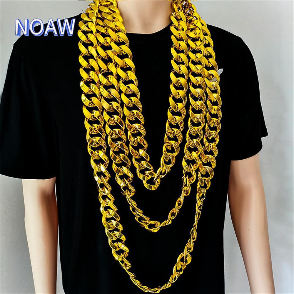 โน้ม‌ สร้อยคอโซ่ Cool Chunky Chain Hip Hop Gothic Rock Hip Hop