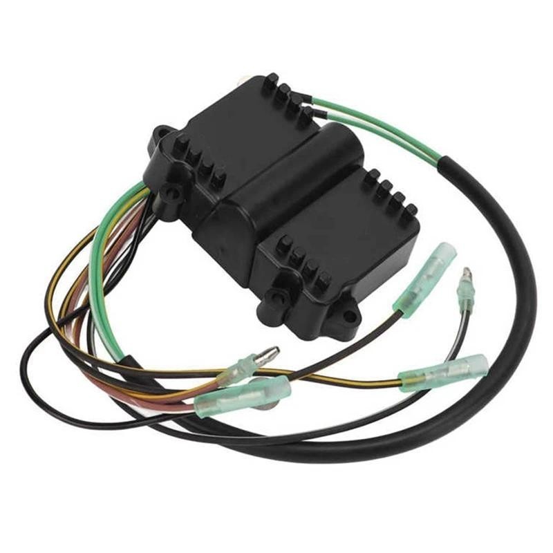 ABS Power Pack เปลี่ยนกล่องสวิตช์ CDI สีดําสําหรับ Mercury 6‐35HP 2 มอเตอร์กระบอก 114 7452K1