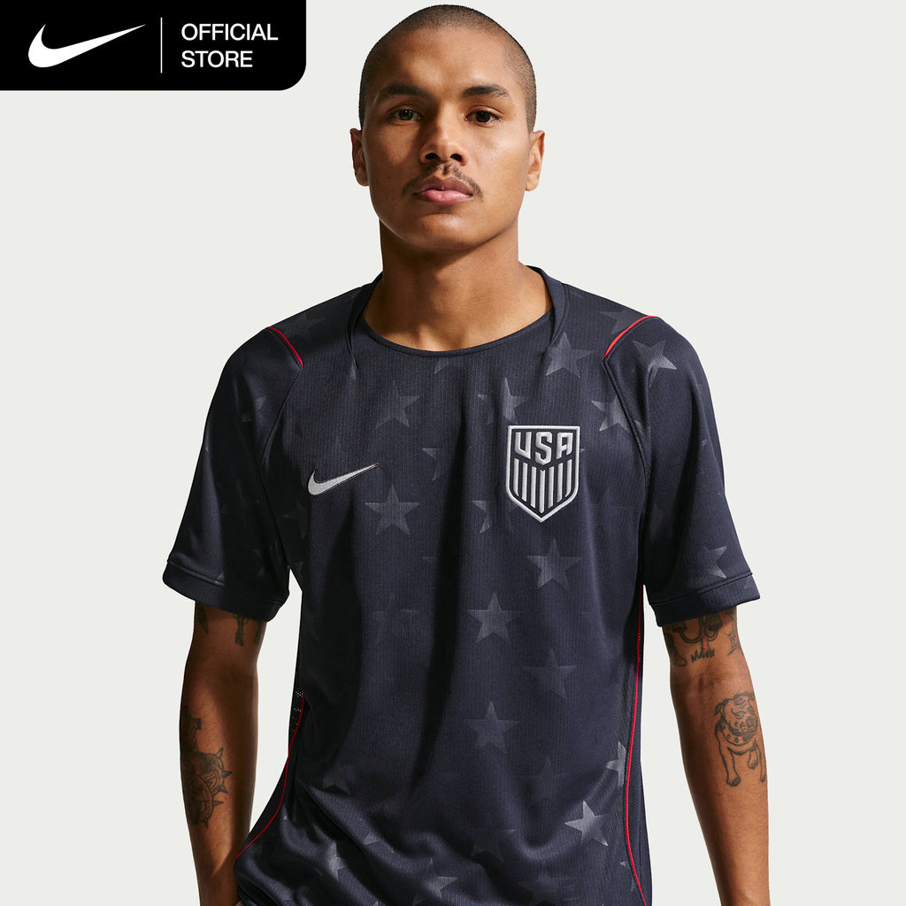 Nike Dri-FIT Men's USMNT 2026 Stadium Away Soccer Jersey Top - Dark Obsidian [IB5395-475]