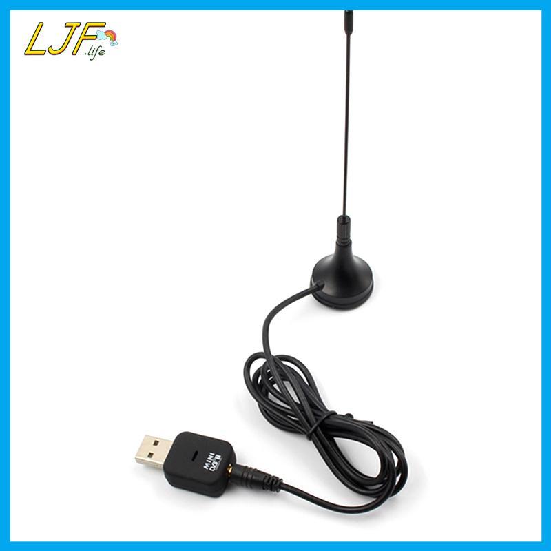 LJF Digital DVB-T2/T DVB-C USB 2.0 เครื่องรับสัญญาณทีวีพร้อมรีโมทคอนโทรล