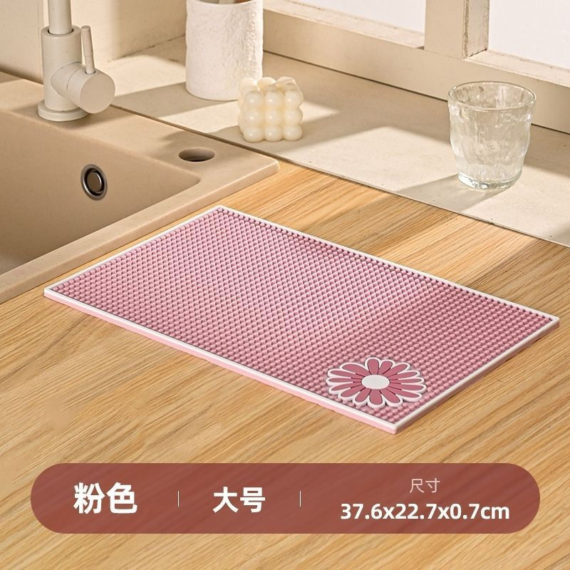 New Product#Draining mat, placemat, kitchen draining mat, bar mat KTV Bar mat, silicone draining mat