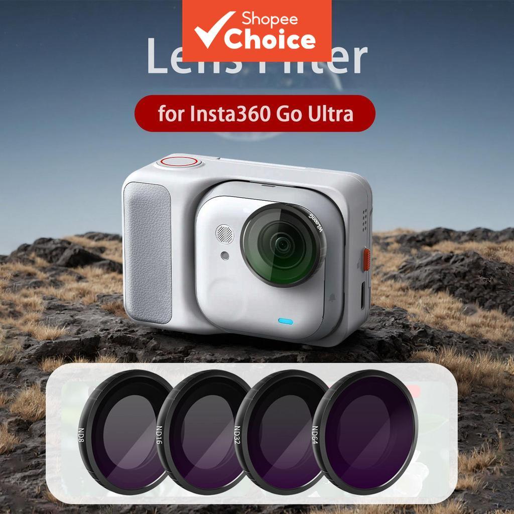 สําหรับ Insta360 Go Ultra Nd ชุดกรองสําหรับกีฬากลางแจ้งของขวัญในอุดมคติ Holiday Travel การถ่ายภาพหัวเข็มขัดออกแบบง่าย