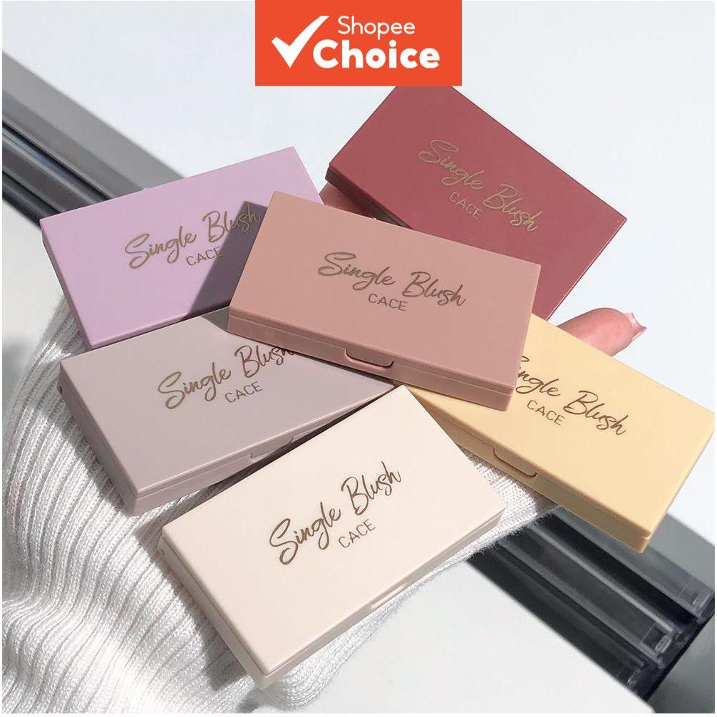 Cace Moonlight Castle Single Color Blush - ผงชิมเมอร์สีชมพูความอิ่มตัวของต่ํา