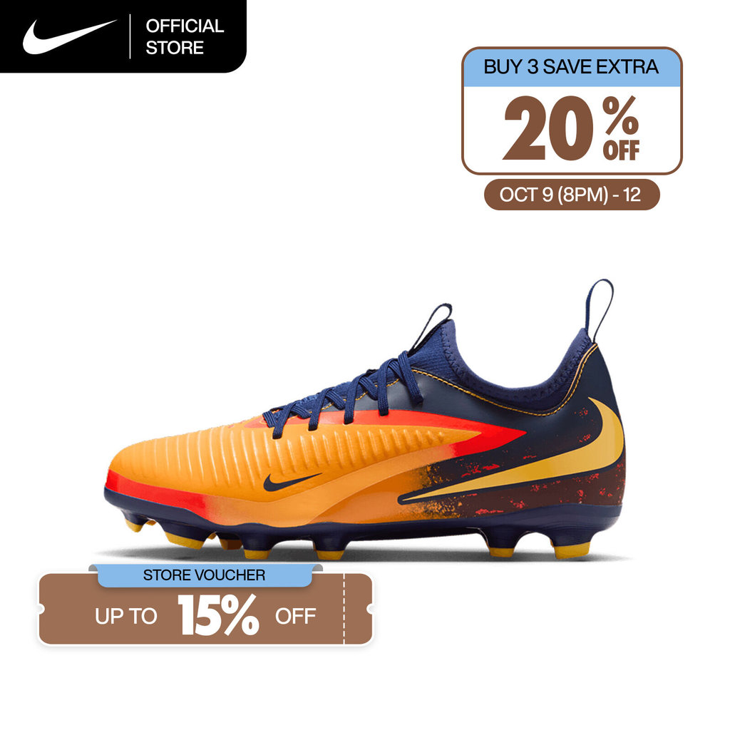 NIKE حذاء كرة قدم أطفال Phantom 6 Low Academy ‏Haaland — صورة 2
