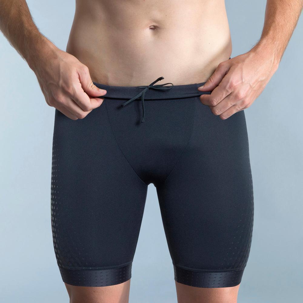 Decathlon شورت سباحة جامر Fiti — أسود — صورة 3