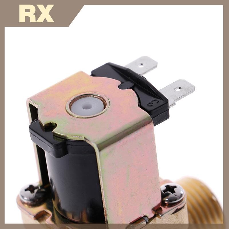 Null G1/2 ทองเหลืองไฟฟ้า Solenoid วาล์ว DC 12v 24v AC220v สําหรับเครื่องทําน้ําอุ่นพลังงานแสงอาทิตย์
