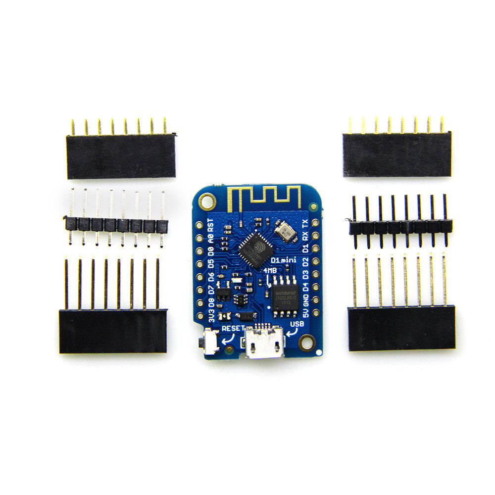 D1 mini V3.0.0 4MB WIFI IoT Development Board จาก ESP8266 ใช้งานร่วมกับ Nodemcu