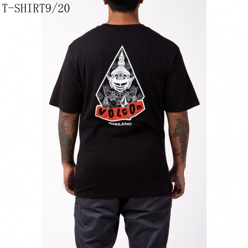 เสื้อยืด Volkon VAF512014 แขนสั้น อินเทรนด์ ใส่สบาย กางเกงขาสั้นเข้าชุด พร้อมส่งทันที