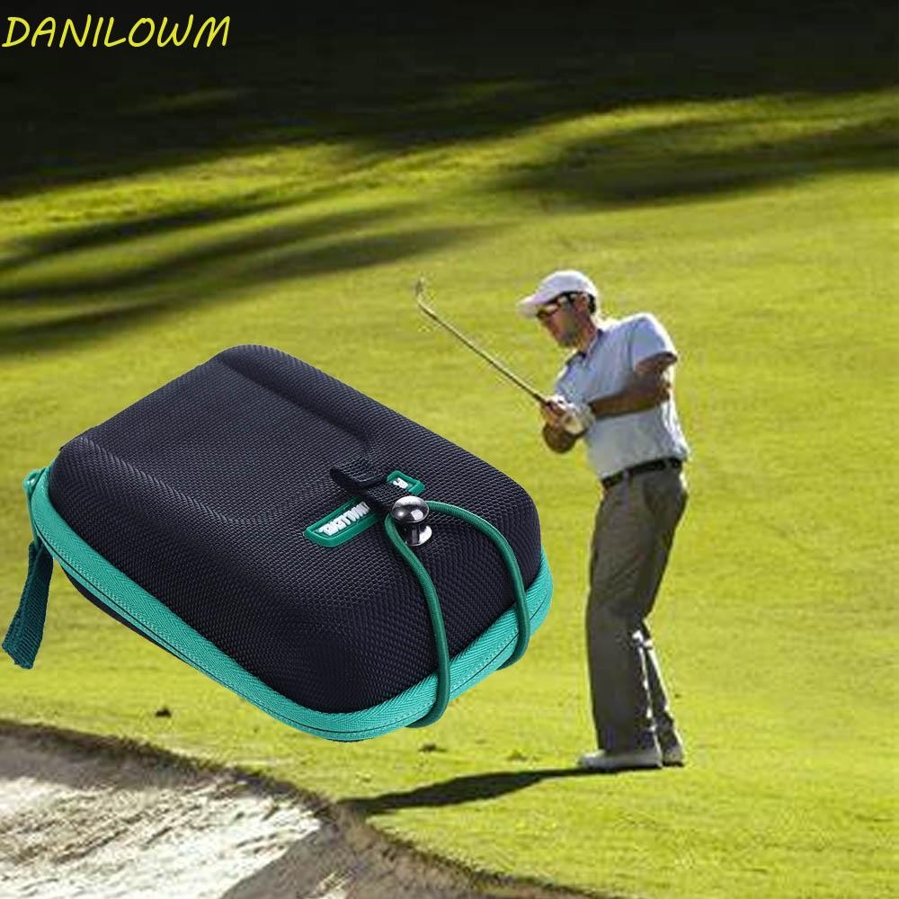 DANIMOWM Range Finder กล่องเก็บกีฬาพร้อม Carabiner สำหรับ.Range Finder กอล์ฟ