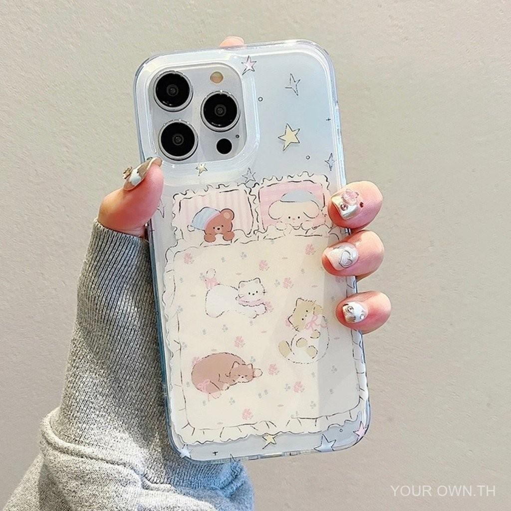 IMD แฟนตาซีสัตว์เล็กเหมาะสําหรับเคสโทรศัพท์ iPhone เหมาะสําหรับ iPhone 16 Pro Max/15/14 Pro Max/13 P