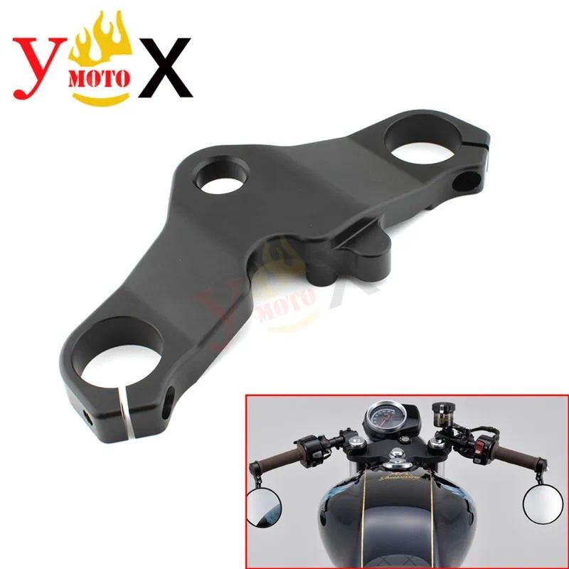 GB CB 350 21-22 รถจักรยานยนต์ส้อมด้านหน้า Upper Triple Tree Cover Top Clamp สําหรับ Honda GB350 GB35