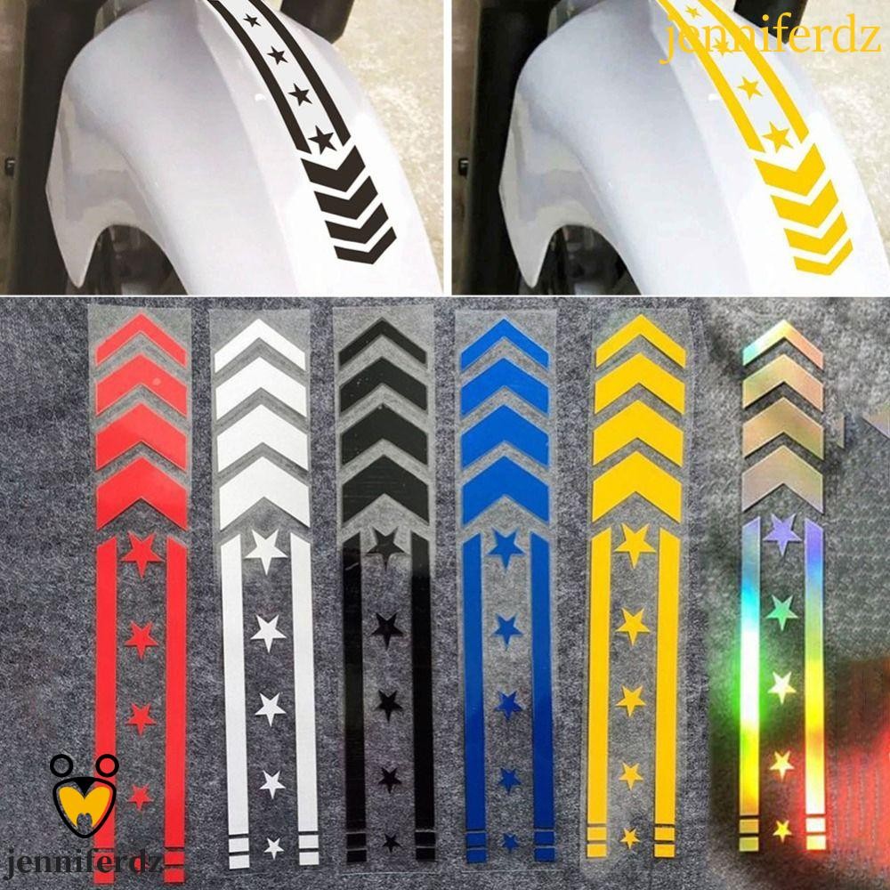JENNIFERDZ สติ๊กเกอร์บังโคลนรถจักรยานยนต์กันน้ํา 1 PC Moto คําเตือน Decals รถมอเตอร์ไซด์ตกแต่งอุปกรณ์ตกแต่ง Fender เทปสติกเกอร์