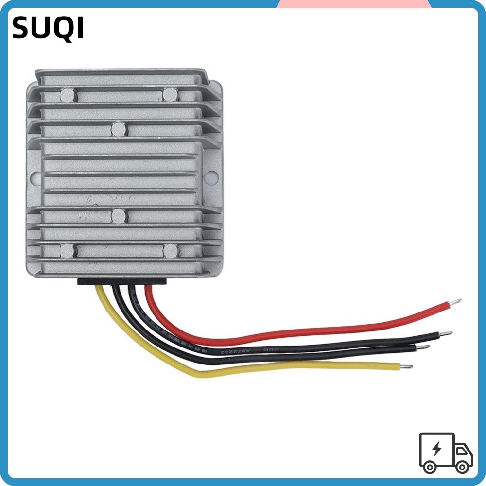 SUQI DC Converter, 24V ถึง 13.8V แรงดันไฟฟ้าเอาต์พุตเสถียร, IP67 10A 138W ลด Transformer Club รถ