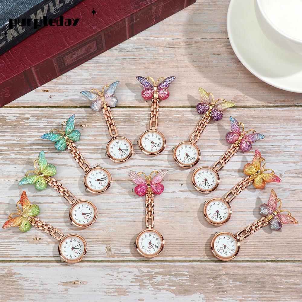 PURPLEDAY นาฬิกาพยาบาล Lovely Medical Nurse Doctor Quartz Clock