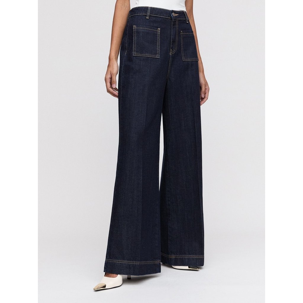 [Pomelo] กางเกงยีนส์ขากว้าง / Wide-Leg Denim Pants
