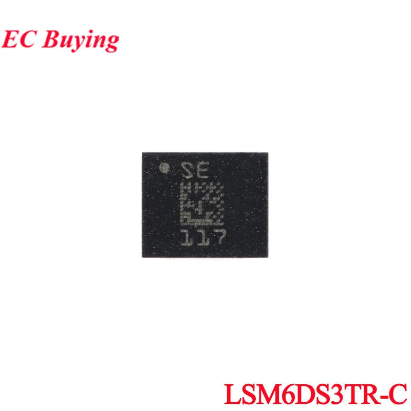 5 ชิ้น/1 ชิ้น LSM6DS3TR-C LSM6DS3 LSM6DS3TR SE LGA-14 iNEMO 6DoF IMU Sensor 3 แกน Accelerometer + 3D