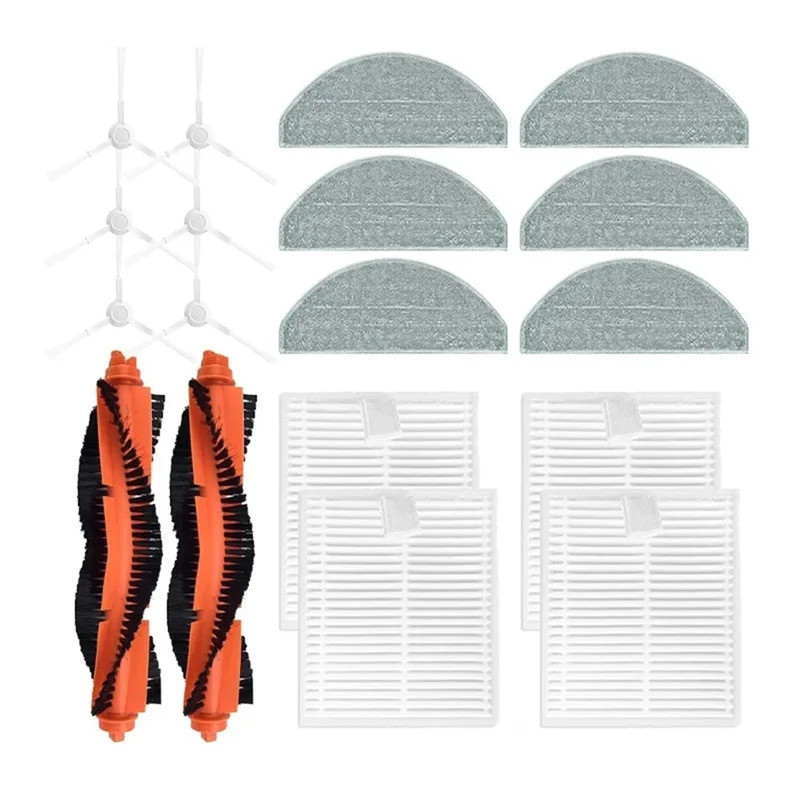 A97P สําหรับ 3C Plus C103 Sweeper ทําความสะอาดอะไหล่ Roller แปรงด้านข้าง Hepa กรอง Mop ผ้า Rags อุปก