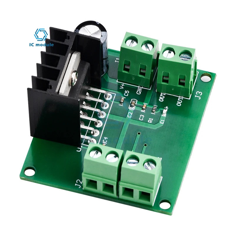 3A 75W Single Channel DC Motor Driver Board Motor Driver DC PWM ความเร็วปรับมอเตอร์โมดูล LMD18200T