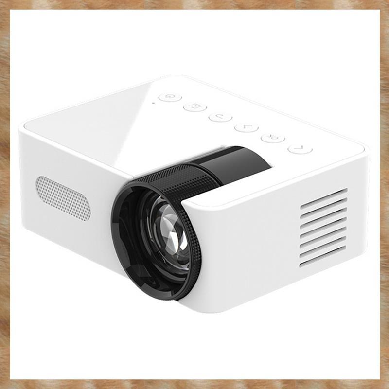 [KYG] YT100 White Mini Home Projector Projector Projector Portable Mini Home Theater โทรศัพท์มือถือไ
