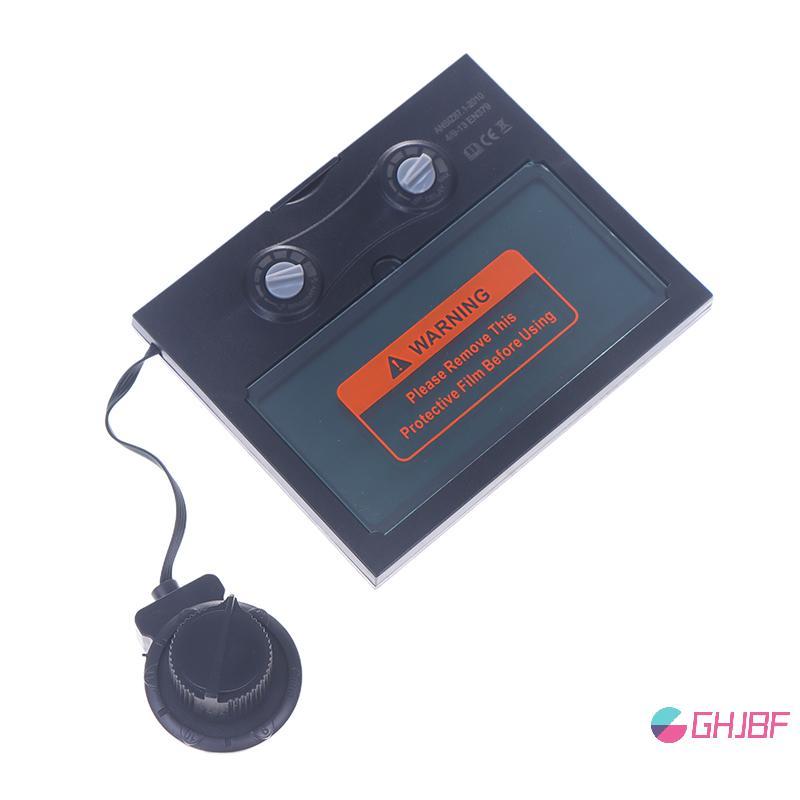 GHJBF] หมวกกันน็อคเชื่อมเลนส์เชื่อม Auto Darkening TX500C 110*90 มม.แผงพลังงานแสงอาทิตย์เชื่อมหมวกกั