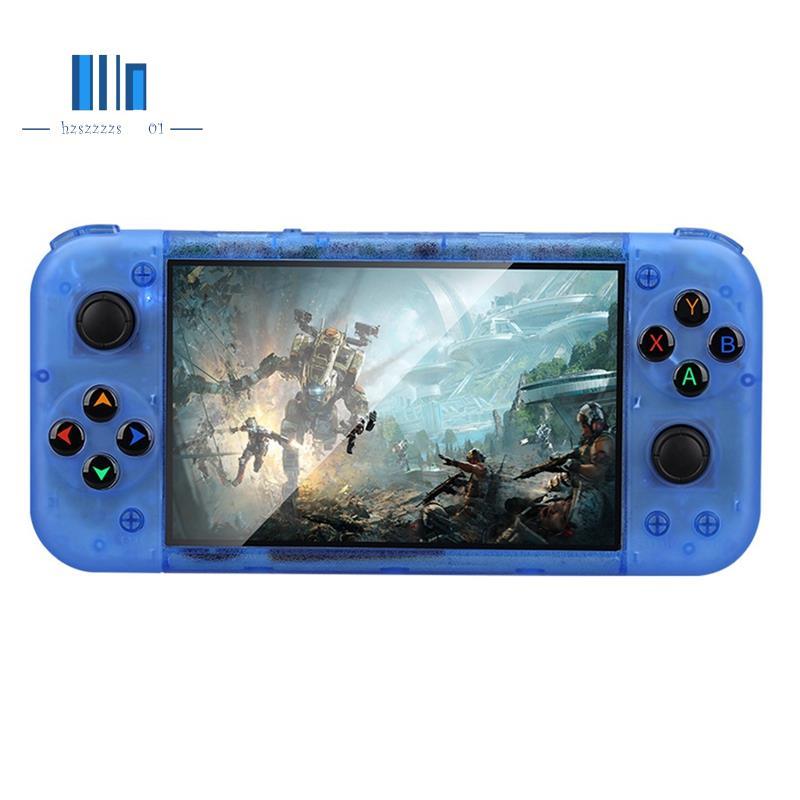 RG50XX มือถือคอนโซลเกม Retro 5 นิ้ว 64G 20000 + วิดีโอเกม LINUX 3D จอยสติ๊กสําหรับ 19 + Simulator C