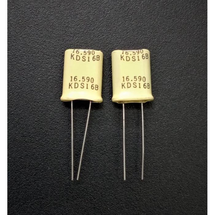 Crystal Quartz Crystal Oscilator KDSI 16.590 Mhz ...ELECTRON ELECTRON