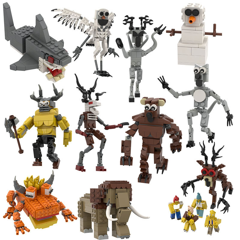 99 คืนในป่า บล็อกตัวต่อเลโก้ที่เข้ากันได้