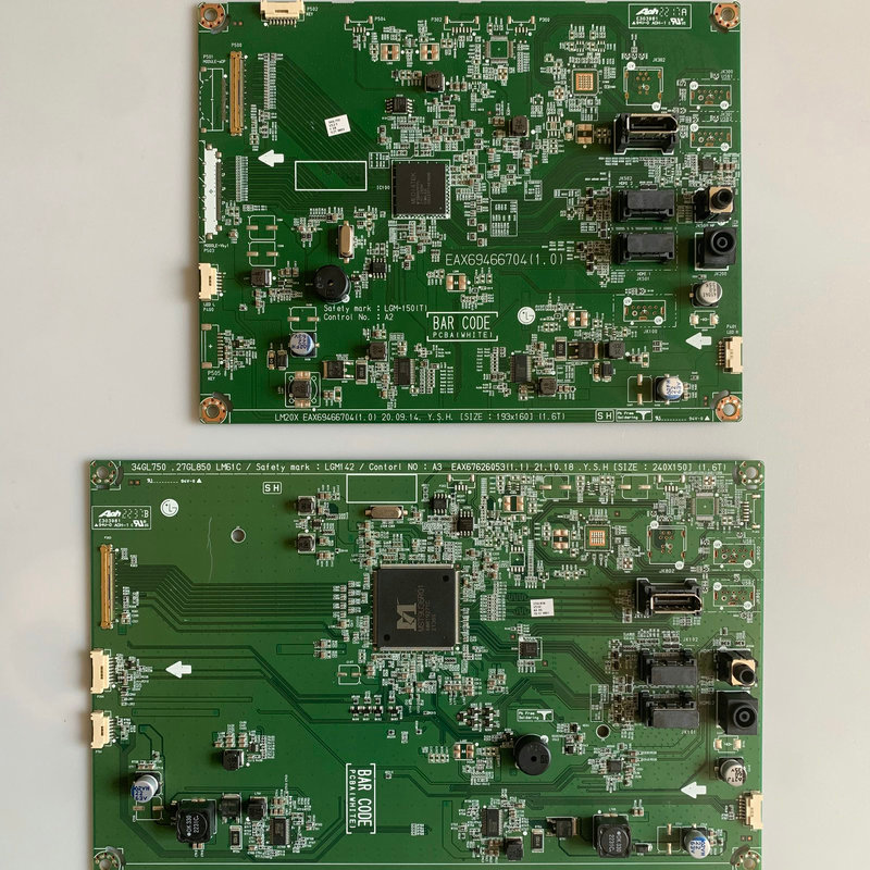 LG Original 34GL750 34GL750 27GL83A บอร์ดไดรฟ์ EAX67626053 อี็กซ์69466704