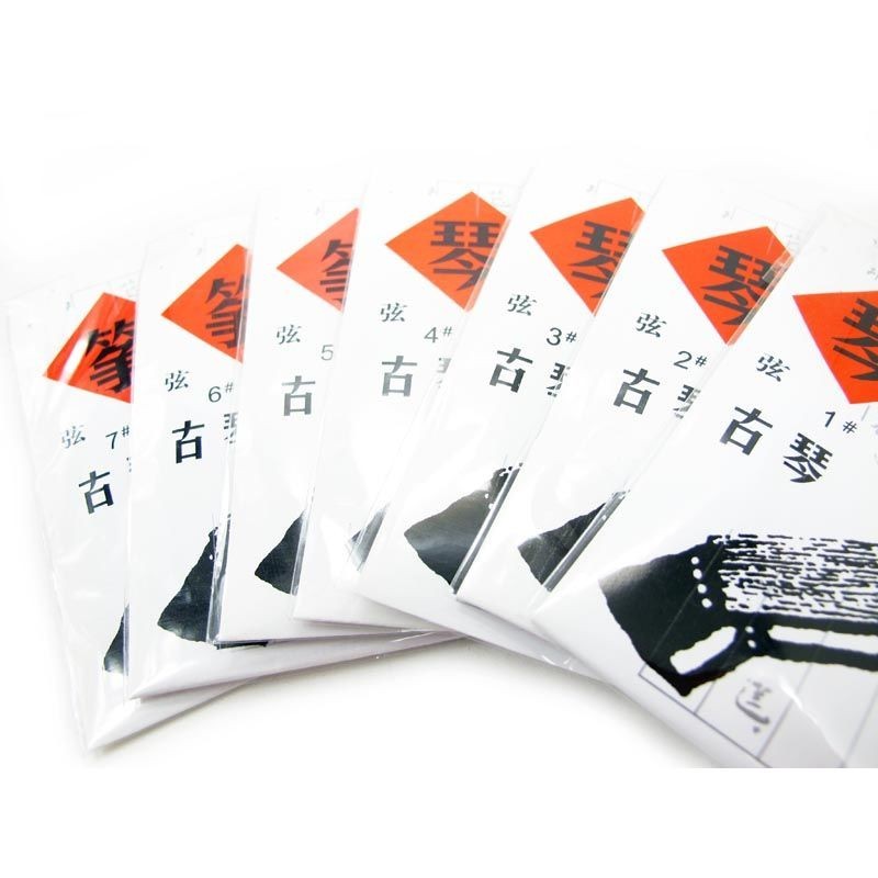 Guqin Strings One String สองสายสามสายสี่สาย Guqin ชุด Strings One ชุดเจ็ด Guqin Strings Guqin สายเดี