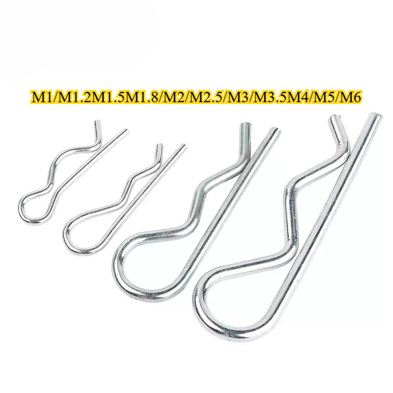 304 สแตนเลสสตีล R-Type Pin M1/M1.2 M1.5 M1.8/M2/M2.5/M3/M3.5 M4/M5/M6 (lrd-v)