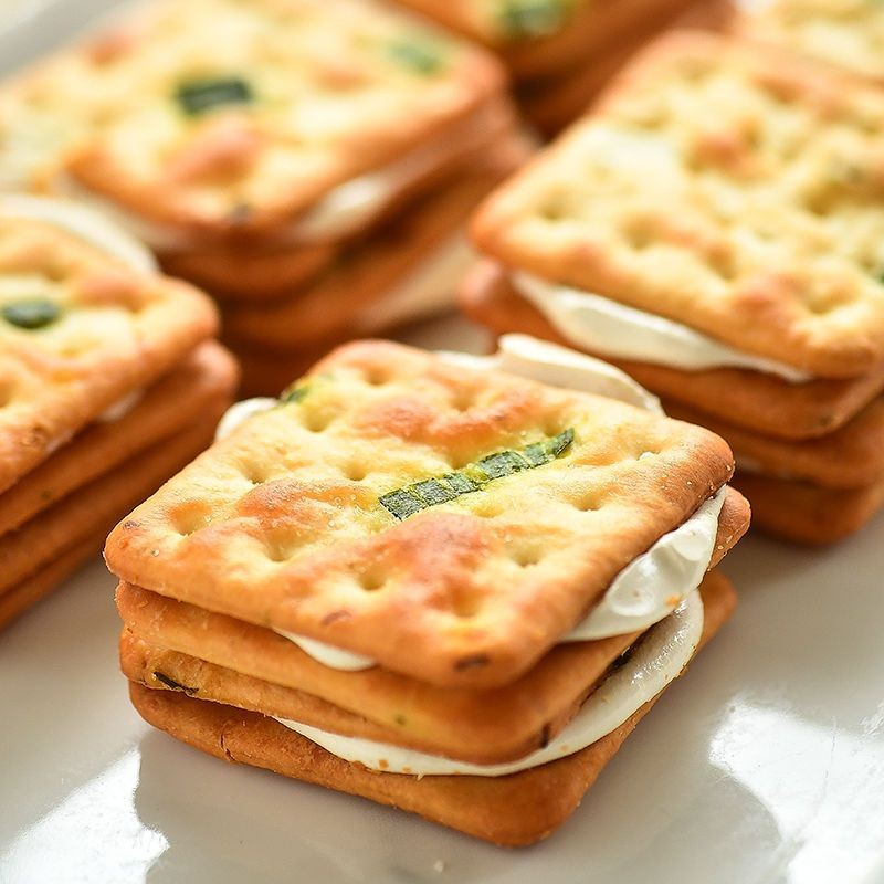 Authentic Taiwan Nougat Chive Biscuits Taiwan Chive Biscuit Matcha Cranberry Biscuit Snack36206 DD J