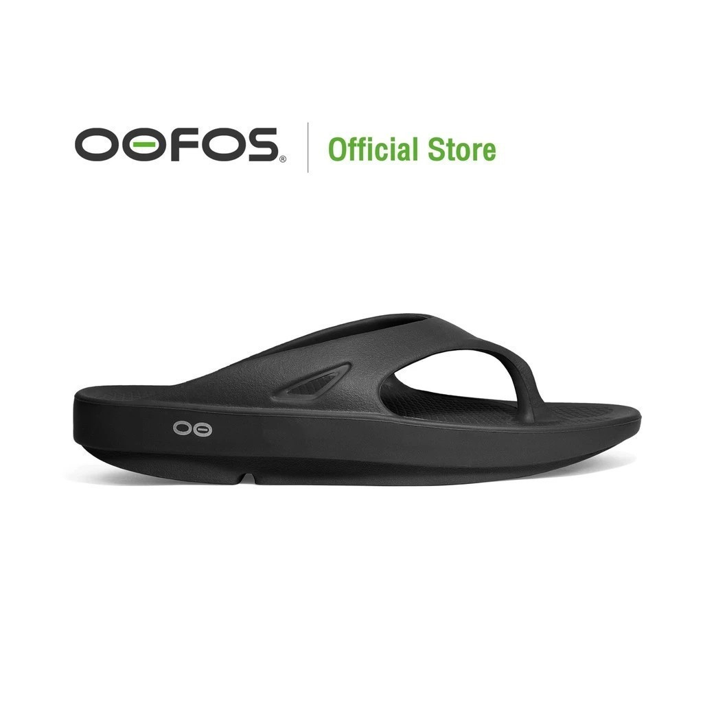 OOFOS Ooahh รองเท้าแตะผู้ชายผู้หญิง-สีฟ้า QLK5