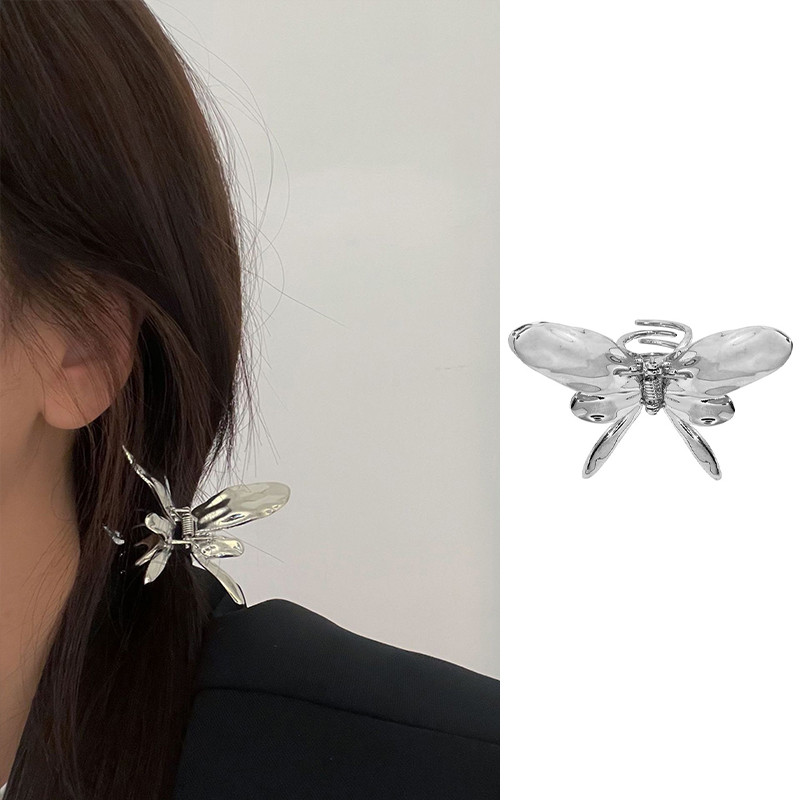 Liquid Sense Classic Design Metal Dragonfly Hairpin Y2k Hairpin