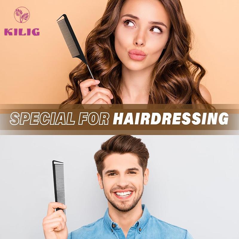 KILIG 15 In 1 ตัดผมตัดผม Cape พร้อมคอ Duster แปรงตัดผมแปรงคอแถบ Hairbs TH