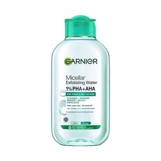 Garnier การ์นิเย่ ไมเซล่า เอ็กซ์โฟลิเอตติ้ง วอเตอร์ ฟอร์ พอร์ แอนด์ สกิน เท็กซ์เจอร์ 125 มล.