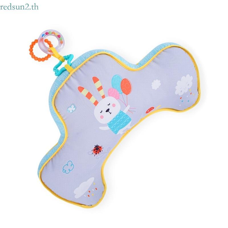 Redsun2 หมอนนอนเด็กสบายสองด้าน Grasp Sensory ของเล่นสําหรับ Prone Play Fun