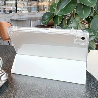 FORเคส Redmi Pad Pad2/SE 11/SE8.7 Redmi pad2 9.7 mi8/8pro Mi7/Pad 7pro Pad6 Pro 6เคสสำหรับไอแพด ขอบใส มีที่ใส่ปากกาจัดส