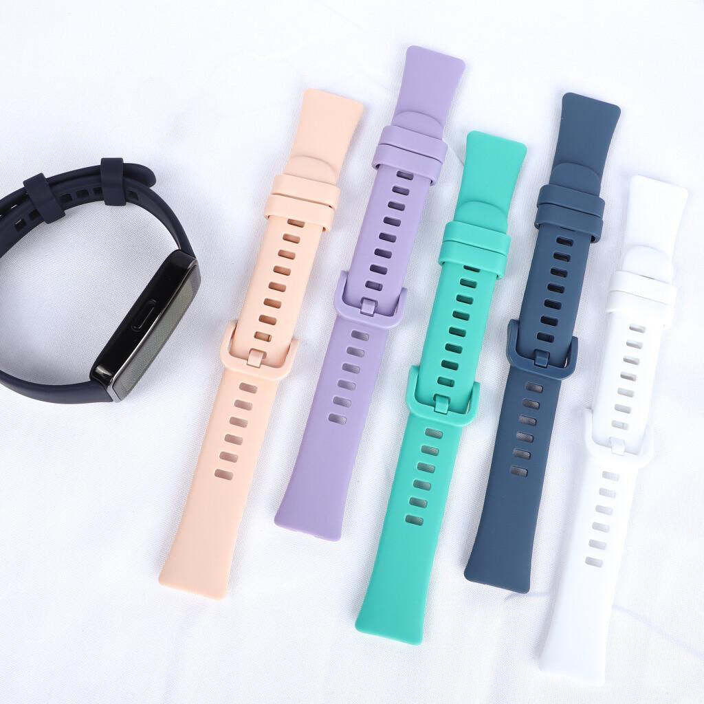 สายซิลิโคน for Smartwatch Huawei Band 10 9 8 NFC แถบยางนิ่มสำหรับกีฬา for Huawei Band 10 9 8 NFC - รูปที่ 5