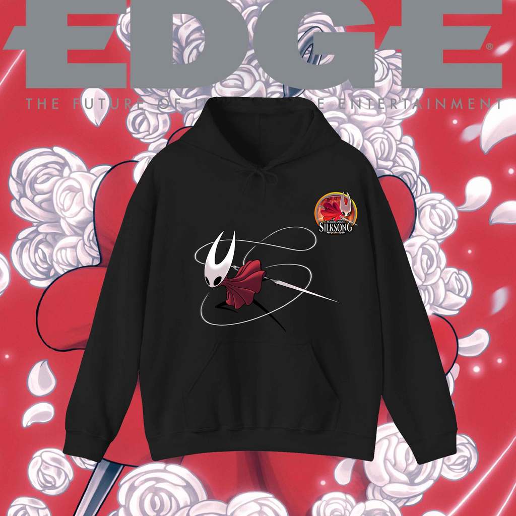 m-3xl Hollow Knight: Silksong Hoodie | Dark Indie Game Inspired Unisex Streetwear เสื้อฮู้ดเกมสุดฮิต