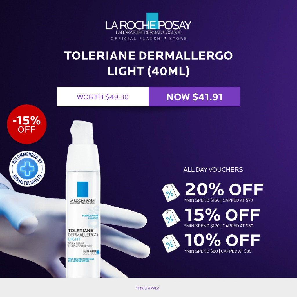 LA ROCHE-POSAY Toleriane Dermallergo Light 40ml