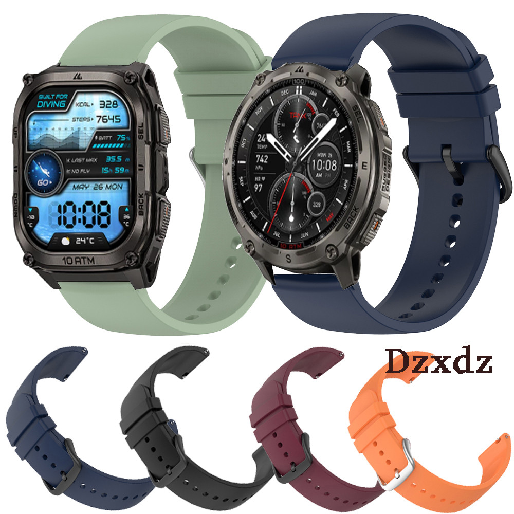 ฟิล์ม สาย KOSPET TANK T4 M4 Strap สายซิลิโคนสําหรับ KOSPET TANK T3 M3 Ultra 2 สมาร์ทนาฬิกาป้องกันหน้