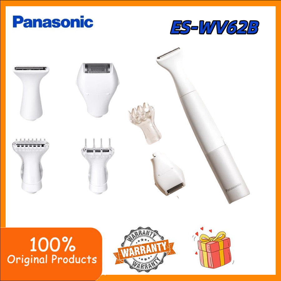 Panasonic ES-WV62B มีดโกนหนวดนําเข้าสําหรับชิ้นส่วนส่วนตัวของผู้หญิง, อุปกรณ์โกนหนวดไฟฟ้า, มีดกําจัด
